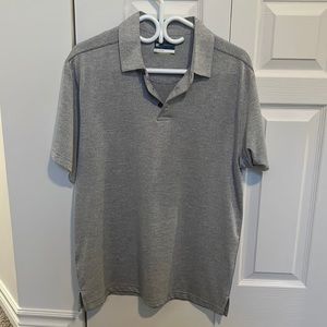Mens Jack Nicklaus Gray Golf Polo - Size M